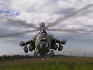 Havoc mi-28 vr 3D Model