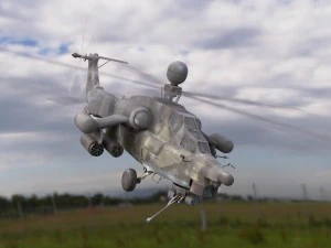 Havoc mi-28 vr 3D Model