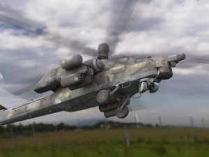 Havoc mi-28 vr 3D Model