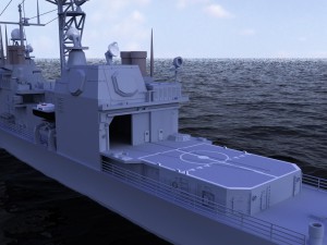 ticonderoga class cruiser cg47 uss ticonderoga Modello 3D