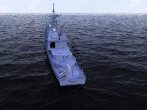 ticonderoga class cruiser cg47 uss ticonderoga Modello 3D