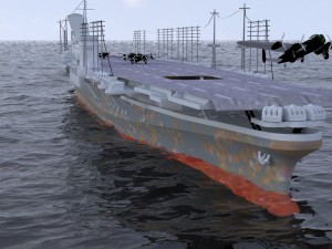 japanese aircraft carrier shinano Modèle 3D
