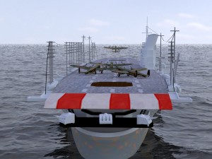 japanese aircraft carrier shinano Modèle 3D