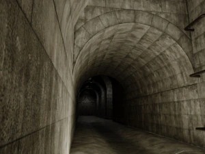 sewers and underground modular pack for game ready 3D Model