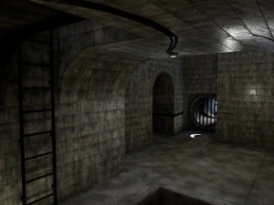 sewers and underground modular pack for game ready 3D Model