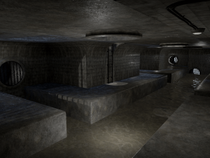 sewers and underground modular pack for game ready Modèle 3D