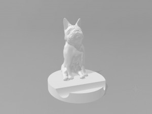phone stand dog 3D प्रिंट मॉडल