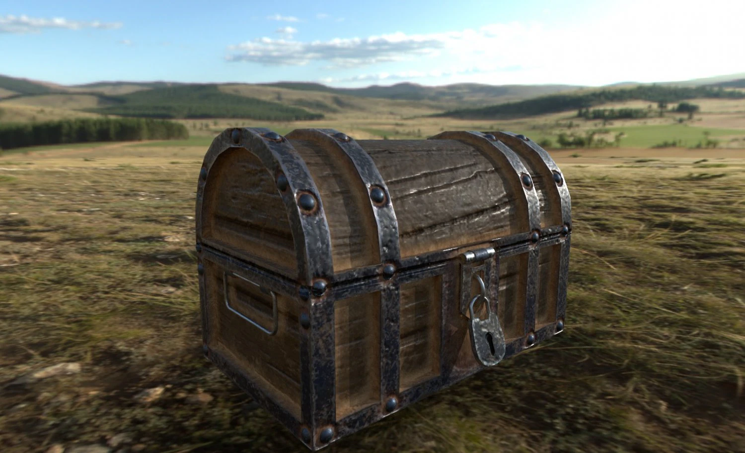 chest 3D Model .c4d .max .obj .3ds .fbx .stl .blend 