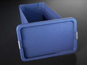 box container Model 3D