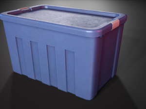 box container Model 3D