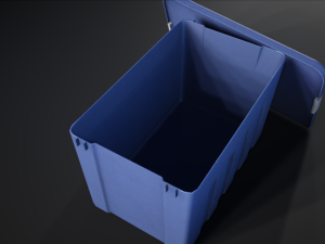box container Model 3D