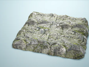 kamienna g&oacute;ra Model 3D