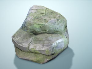 stone mountain 3D Model