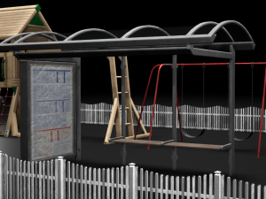 asset playground Modelo 3D
