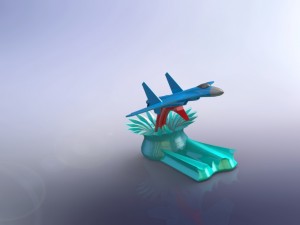 plane model Model 3D