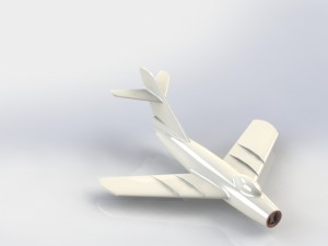 mig 15 Modèle 3D