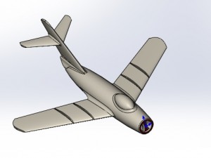 mig 15 3D 模型