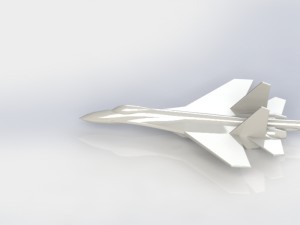 aircraft fighter Modèle 3D