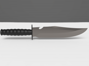 hunting knife 3D Model