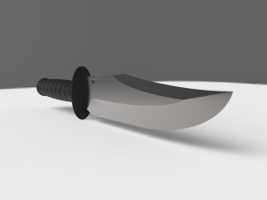 hunting knife 3D 模型