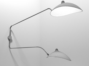 loft sconce 3D मॉडल