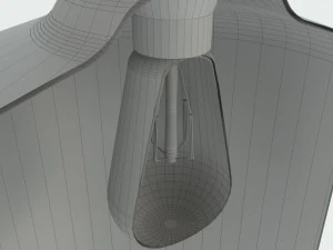 plexiglas lamp 3D Model