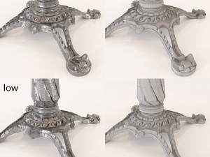 restaurant table 3D Model