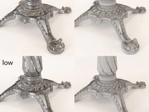 restaurant table 3D Model