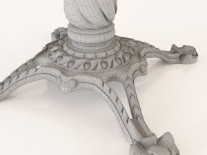 restaurant table 3D Model