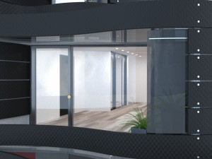 the facade of the house in tokyo Modèle 3D