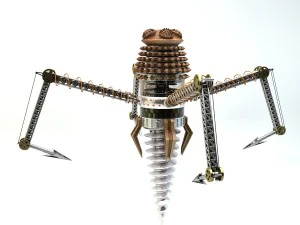 ロボットドリル 3Dモデル
