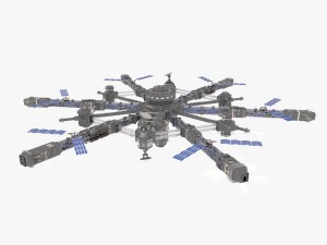 snow queen Model 3D