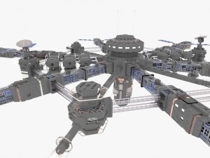 snow queen Model 3D
