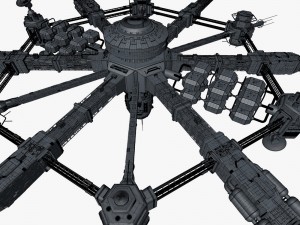 snow queen Model 3D