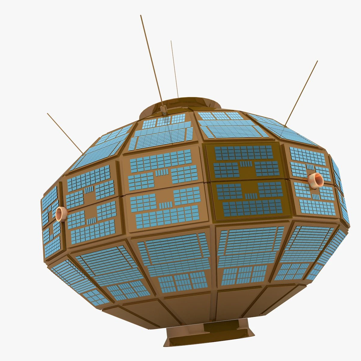 aloutte 3D Model .c4d .max .obj .3ds .fbx .stl .blend 