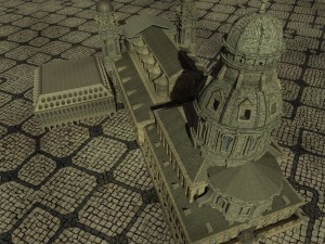 theatinerkirche church Modello 3D