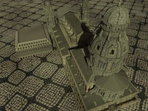 theatinerkirche church 3D Model