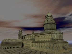 theatinerkirche church Modello 3D