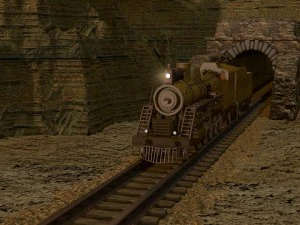 locomotive 3D Model