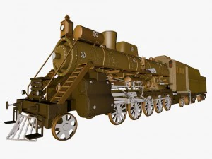 locomotive 3D Model