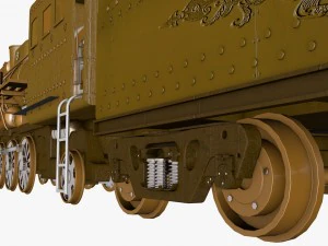 locomotive 3D Model