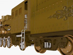 locomotive 3D Model