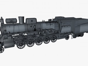 locomotive 3D Модель