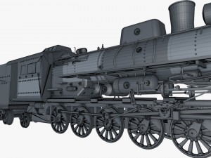 locomotive 3D Модель