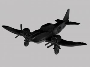 war plane Modelo de Impressão 3D