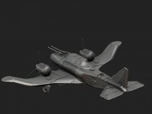 war plane Modelo de Impressão 3D