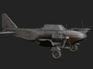 war plane 3D Print Model