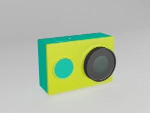 action video camera 3D Model