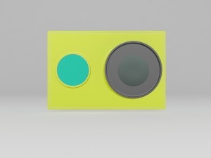 action video camera Model 3D