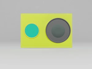 action video camera 3D Model